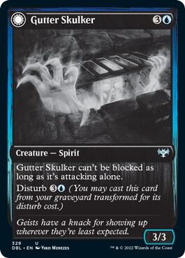 Gutter Skulker card from Innistrad: Double Feature