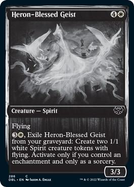 Heron-Blessed Geist card from Innistrad: Double Feature