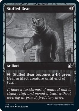 Stuffed Bear card from Innistrad: Double Feature