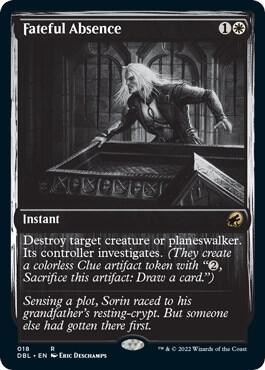 Fateful Absence card from Innistrad: Double Feature