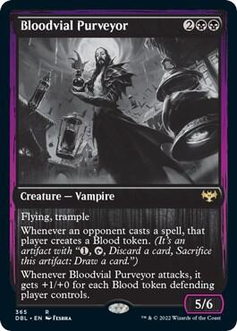 Bloodvial Purveyor card from Innistrad: Double Feature