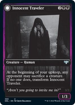 Innocent Traveler card from Innistrad: Double Feature
