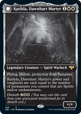 Katilda, Dawnhart Martyr card from Innistrad: Double Feature