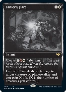 Lantern Flare card from Innistrad: Double Feature