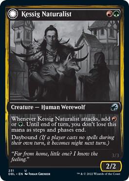 Kessig Naturalist card from Innistrad: Double Feature