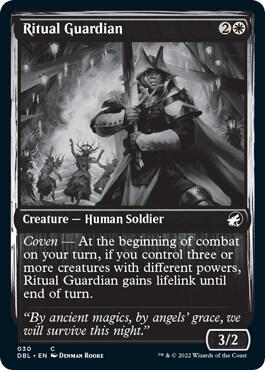 Ritual Guardian card from Innistrad: Double Feature