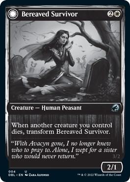 Bereaved Survivor card from Innistrad: Double Feature