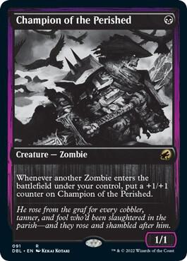 Champion of the Perished card from Innistrad: Double Feature