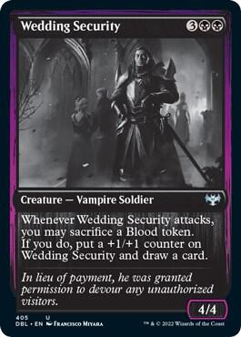 Wedding Security card from Innistrad: Double Feature