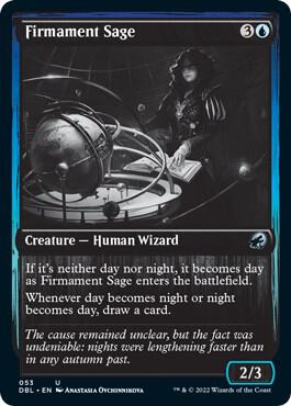 Firmament Sage card from Innistrad: Double Feature