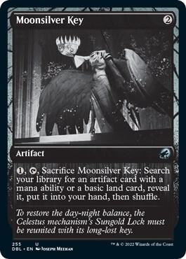 Moonsilver Key card from Innistrad: Double Feature