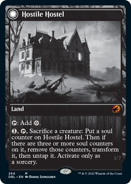 Hostile Hostel card from Innistrad: Double Feature