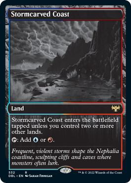 Stormcarved Coast card from Innistrad: Double Feature