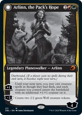 Arlinn, the Pack's Hope card from Innistrad: Double Feature