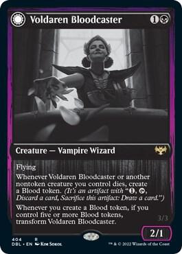 Voldaren Bloodcaster card from Innistrad: Double Feature