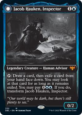 Jacob Hauken, Inspector card from Innistrad: Double Feature