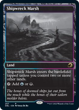 Shipwreck Marsh card from Innistrad: Double Feature