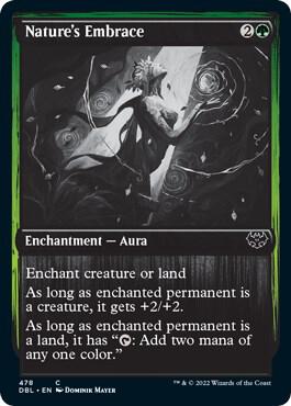 Nature's Embrace card from Innistrad: Double Feature