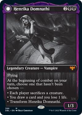 Henrika Domnathi card from Innistrad: Double Feature