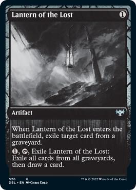 Lantern of the Lost card from Innistrad: Double Feature