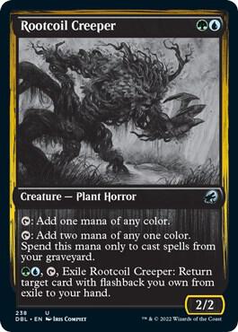 Rootcoil Creeper card from Innistrad: Double Feature