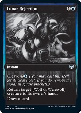 Lunar Rejection card from Innistrad: Double Feature