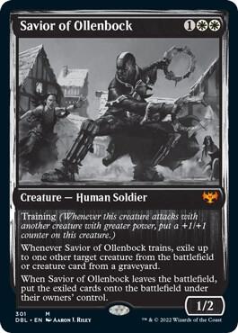 Savior of Ollenbock card from Innistrad: Double Feature