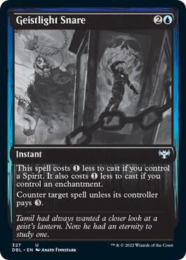 Geistlight Snare card from Innistrad: Double Feature