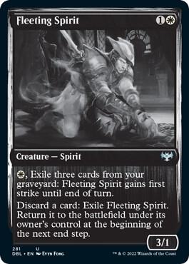 Fleeting Spirit card from Innistrad: Double Feature