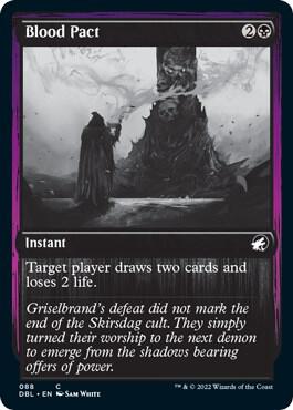 Blood Pact card from Innistrad: Double Feature