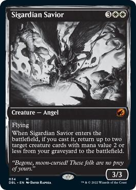 Sigardian Savior card from Innistrad: Double Feature