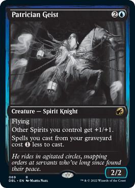 Patrician Geist card from Innistrad: Double Feature