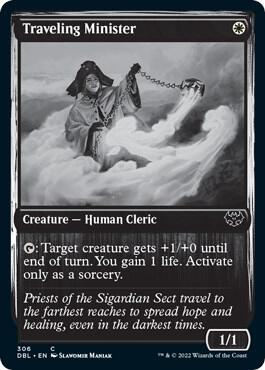 Traveling Minister card from Innistrad: Double Feature