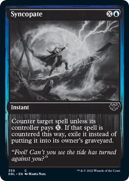 Syncopate card from Innistrad: Double Feature