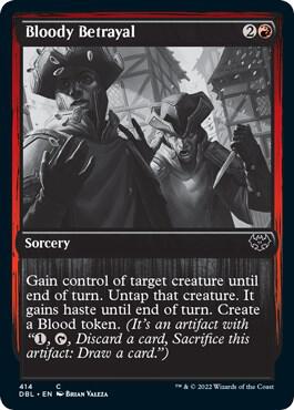 Bloody Betrayal card from Innistrad: Double Feature