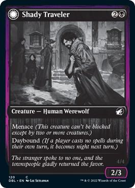 Shady Traveler card from Innistrad: Double Feature