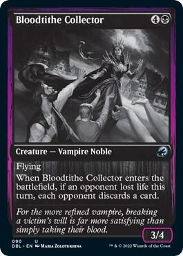 Bloodtithe Collector card from Innistrad: Double Feature