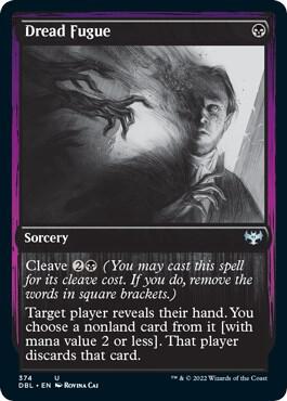 Dread Fugue card from Innistrad: Double Feature