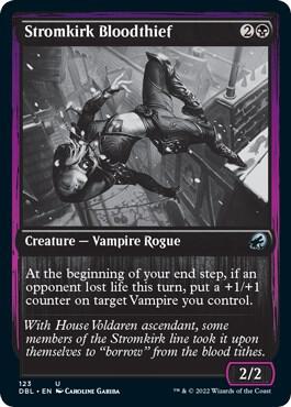 Stromkirk Bloodthief card from Innistrad: Double Feature