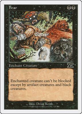 Fear card from Classic Sixth Edition