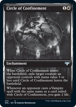 Circle of Confinement card from Innistrad: Double Feature