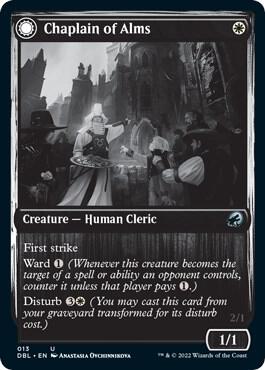 Chaplain of Alms card from Innistrad: Double Feature