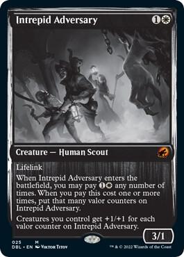 Intrepid Adversary card from Innistrad: Double Feature