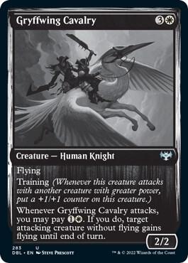 Gryffwing Cavalry card from Innistrad: Double Feature