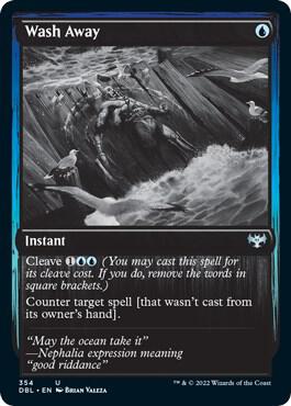 Wash Away card from Innistrad: Double Feature