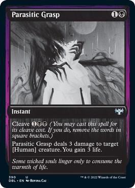 Parasitic Grasp card from Innistrad: Double Feature