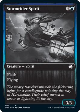 Stormrider Spirit card from Innistrad: Double Feature