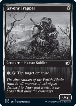 Gavony Trapper card from Innistrad: Double Feature