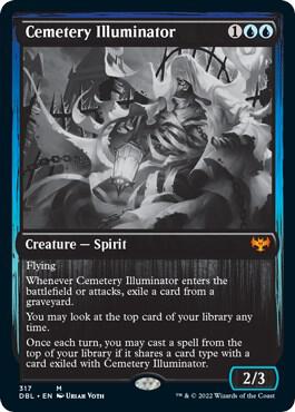 Cemetery Illuminator card from Innistrad: Double Feature