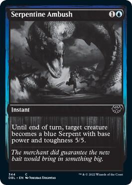 Serpentine Ambush card from Innistrad: Double Feature